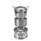 Stainless,Steel,Camping,Stove,Potable,Burning,Stoves,Backpacking,Stove,Outdoor,Hiking,Picnic