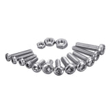 Suleve,MXST1,480Pcs,Machine,Screw,Stainless,Steel,Assortment