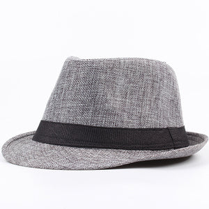 Linen,Breathable,Panama,Fedora,Outdoor,Sunscreen,Beach