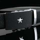 Fashion,Business,Leather,Pattern,Automatic,Buckle