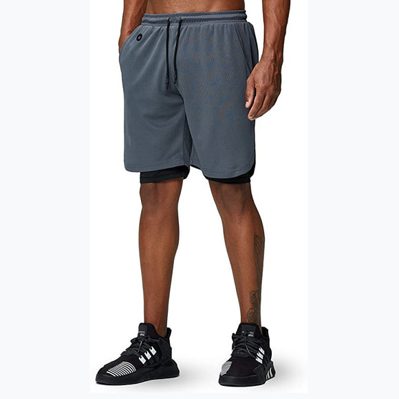 Men's,Running,Athletic,Shorts,Fitness,Workout,Running,Jogging,Trail,Breathable,Quick,Sport,Pants