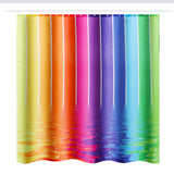 Water,Lines,Rainbow,Polyester,Shower,Curtain,Bathroom,Curtain,Printing,Bathroom,Decor