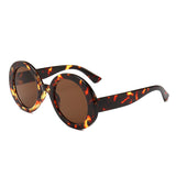 Women,UV400,Round,Frame,Sunglasses,Outdoor,Retro,Goggle