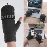Electric,Heating,Gloves,Warmers,Winter,Mittens,Laptop,Fingerless,Heating,Gloves
