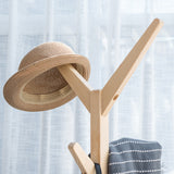 Hooks,Wooden,Stand,Umbrella,Holder,Cloth,Hanger