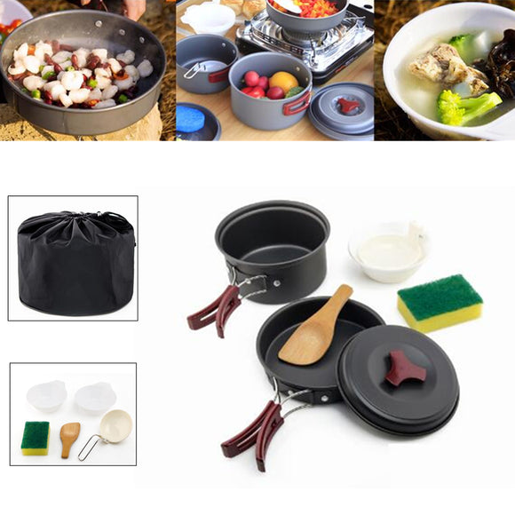 IPRee,Outdoor,People,Picnic,Travel,Camping,Bowls,Aluminum,Oxide,Tableware
