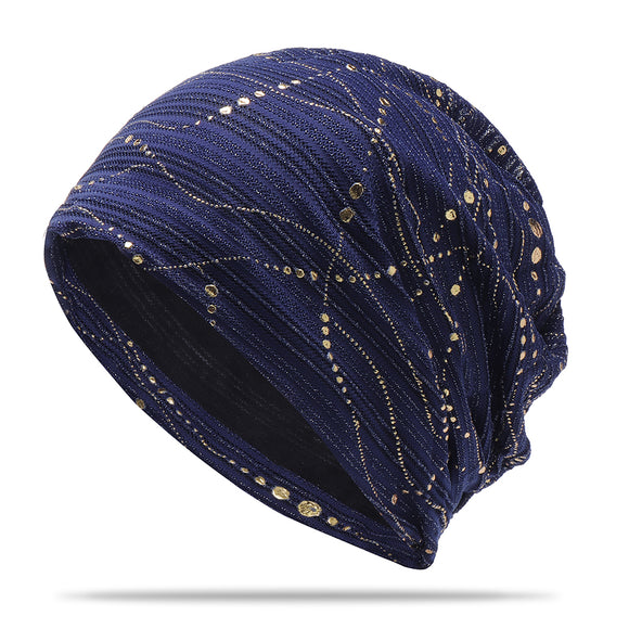 Women,Ethnic,Cotton,Breathable,Beanie,Fashion,Print,Brimless