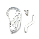 Stainless,Steel,Holder,Screwdriver,Wrench,Carabiner,camping,Outdoor,Tools