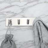 Stainless,Steel,Adhesive,Bathroom,Kitchen,Hanger,Towel,Holder