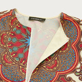 INCERUN,African,Dashiki,Shirt,Short,Sleeve,Ethnic,Style,Printed,Summer,Zipper,Casual,Traditional,Shirts,Clothes