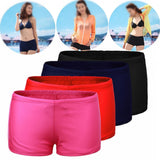 (Swimwear)New,Women,Shorts,Plain,Bikini,Swimwear,Style,Short,Brief,Bottoms