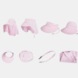 Women,Summer,Protection,Foldable,Visor,Bucket,Riding,Cycling