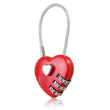 Creative,Personalised,Engraved,Padlock,Heart,Shaped,Decorations