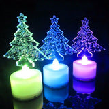 Acrylic,Christmas,Apple,Colorful,Night,Lights,Christmas,Party,Decor,Creative,Gifts