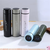 500ml,Smart,Temperature,Display,Stainless,Steel,Vacuum,Water,Bottle