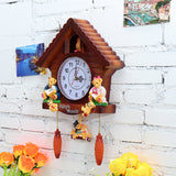 Antique,Wooden,Cuckoo,Clock,Swing,Alarm,Watch,Decor