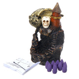 Resin,Backflow,Incense,Burner,Holder,Buddhist,Censer,Cones,Decoration