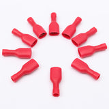 50Pcs,Red&Blue,6.3mm,Female,Insulated,Spade,Crimp,Connector,Terminal