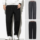 Corduroy,Casual,Harem,Pants,Corduroy,Baggy,Pants,Elastic,Waist,Pants,Trousers