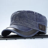 Washed,Cotton,Outdoor,Adjustable,Military,Peaked