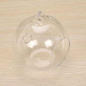 Round,Glass,Hanging,Candle,Light,Globe,Holder,Candlestick,Party,Wedding,Decor