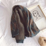 Vintage,Style,Woolen,Scarf,Knitted,Scarf