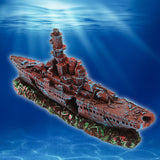 Aquarium,Destroyer,Wreck,Decorations,Ornament