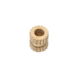 100Pcs,Brass,Knurled,Female,Thread,Round,Insert,Embedded,Injection,Molding,Heights