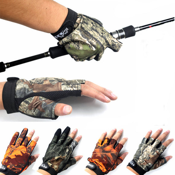 Outdoor,Fishing,Gloves,Fingers,Fingers,Gloves,Against