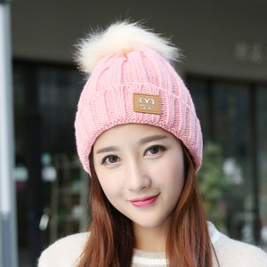 Fashion,Women,Winter,Beanie,Thicken,Windproof,Skull