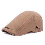 Women,Cotton,Washed,Beret,Fashion,Label,Buckle,Adjustable,Cabbie,Gentleman