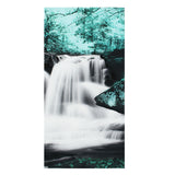 Forest,Falls,Paintings,Modern,Nature,Unframed,Picture,Decor