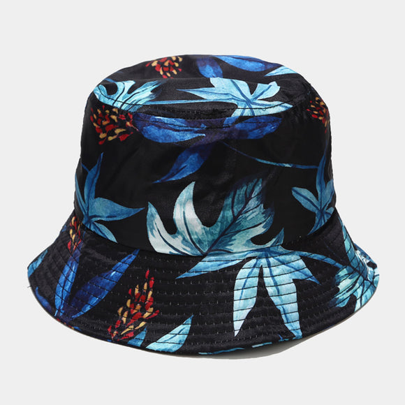 Women,Summer,Protection,Flower,Pattern,Visor,Fashion,Casual,Outdoor,Travel,Bucket