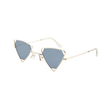 Vintage,Triangle,Polarized,Sunglasses,Women,Metal,Frame,Glasses,Retro,Shades,Uv400