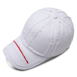 Women,Letters,Embroidery,Retro,Making,Washed,Baseball,Outdoor,Fashion