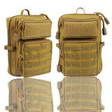 Molle,Tactical,Outdoor,Sports,Waist,Accessory,Shoulder,Strap,Phone,Pockets,Molle,Module,Package"