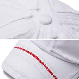 Women,Letters,Embroidery,Retro,Making,Washed,Baseball,Outdoor,Fashion