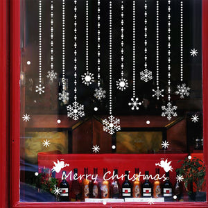 Miico,DLX0748,Christmas,Sticker,Window,Snowflake,Stickers,Christmas,Decoration