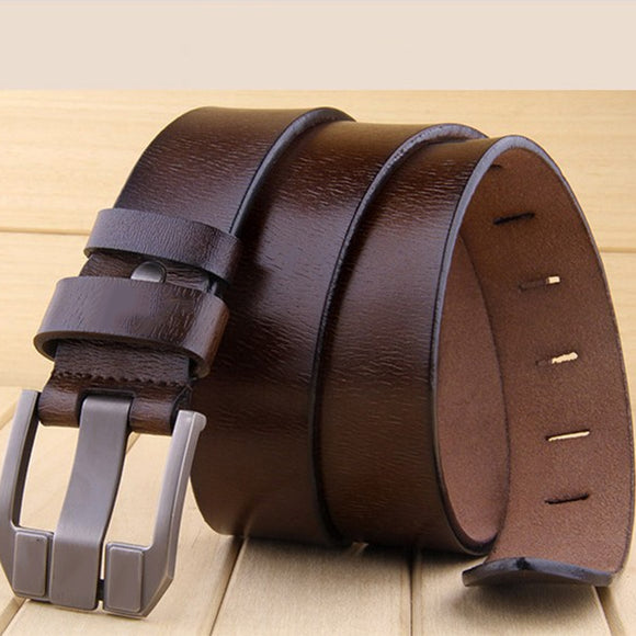 KCASA,Genuine,Leather,Men's,Casual,Waistband,Waist,Strap,Smooth