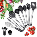 Stainless,Steel,Kitchen,Utensils,Cooking,Baking,Silicone,Kitchen,Storage,Container