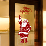 Miico,SK9248,Christmas,Sticker,Santa,Claus,Pattern,Stickers,Removable,Decoration