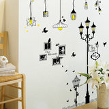 Creative,Cartoon,Chandelier,Sticker,Removable,Household,Decor,Waterproof,Stickers