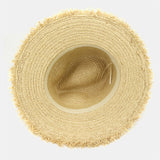Women,Sunscreen,Travel,Beach,Visor,Natural,Raffia,Straw
