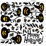 Halloween,Waterproof,Stickers,Gothic,Pumpkin,Lantern,Witch,Pattern,Nursery,Decoration