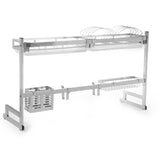 Stainless,Steel,Kitchen,Drying,Drainer,Storage,Shelf,Utensil,Holder,Plate,Cupboard,Storage