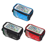 Touch,Screen,Bicycle,Phone,Earphone,Holes,Large,Capacity,Shockproof,Front