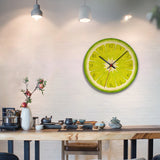 Loskii,APC013,Creative,Fruit,Clock,Clock,Quartz,Clock,Office,Decorations