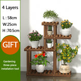 Solid,Plant,Decorative,Flower,Stand,Indoor,Outdoor,Storage,Shelf