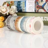 Decorative,Washi,Sticky,Paper,Fabric,Colorful,Adhesive,Crafts,Sticker