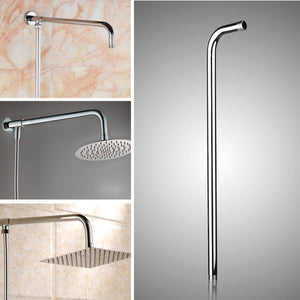 50x10cm,Stainless,Steel,Silver,Shower,Bracket,Mounted,Bathroom,Accessories